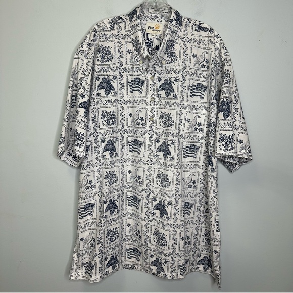 Reyn Spooner Lahaina Sailor Archive Classic Fit Pullover Hawaiian Shirt Size 2XL - Picture 3 of 14